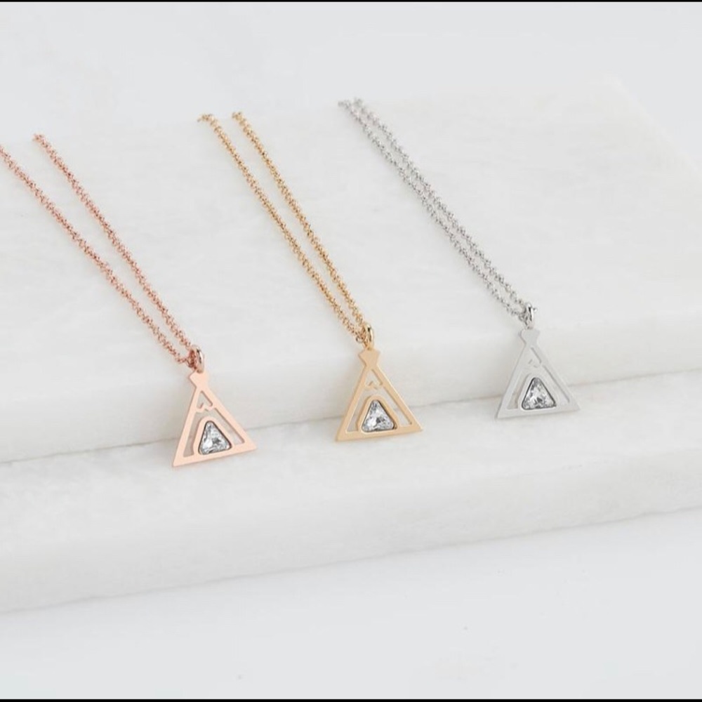 Sterling silver TRIBE necklace by Bryan Anthonys.